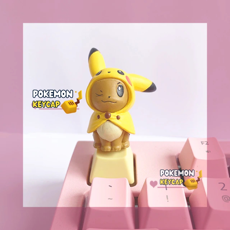 Pikachu Cosplay Keycap
