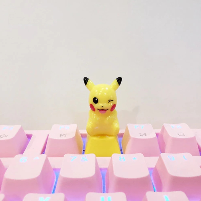 Pikachu Yellow Keycap