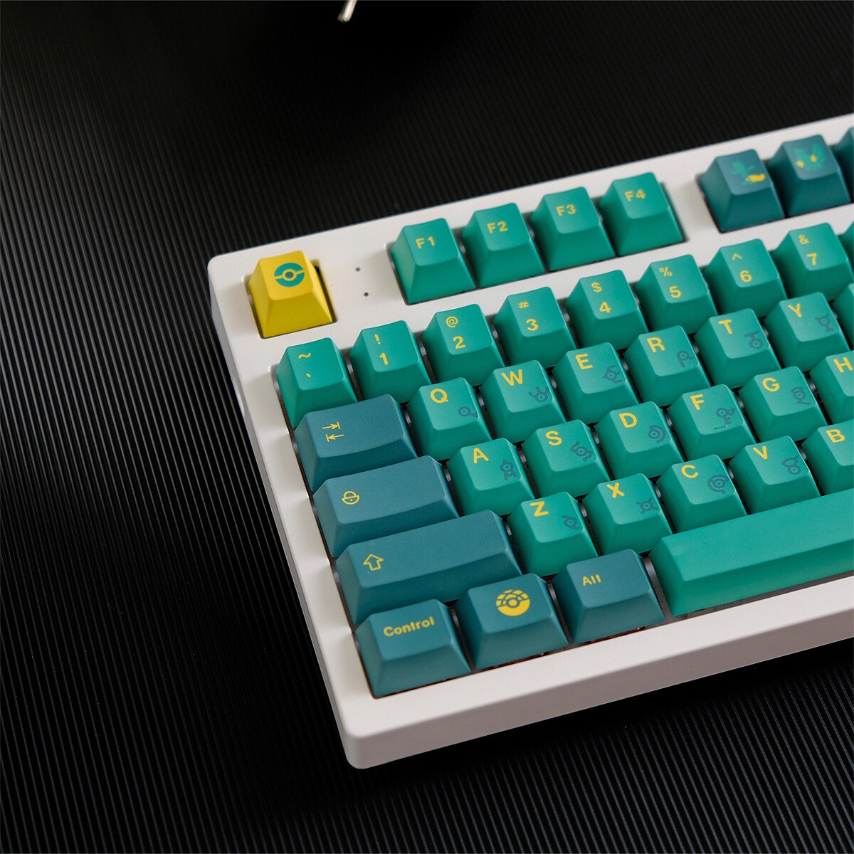 Pokemon Colorway Keycaps for Mechanical Keyboard Customization Cherry Profile PBT Special Signified Dual Legends 2